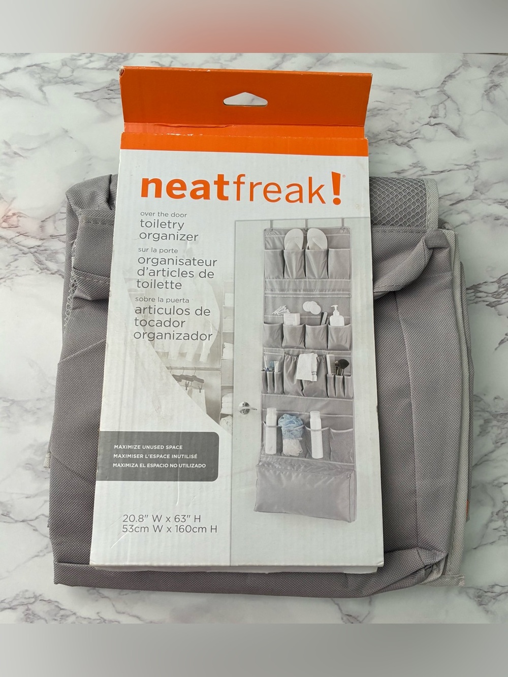 Neatfreak over The Door Multi-Purpose Organizer, Harmony Twill
